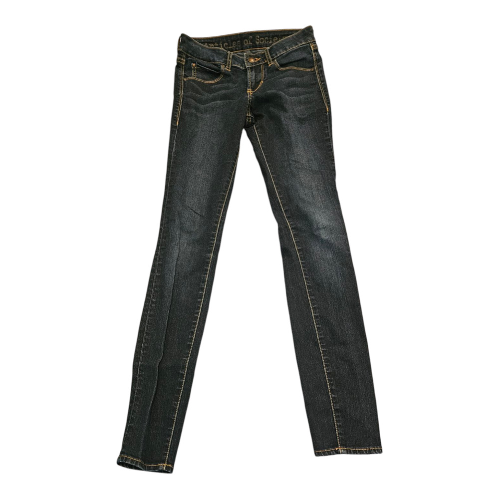 Articles of Society Size 24 Dark Blue Skinny Jeans
